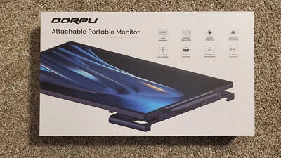 Dorpu Swivel 14" Attachable Portable Monitor Extender - 1920x1200 - Image 1 of 4