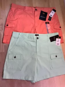 Neue Lee Flex to Go Damenshorts -- tolle Farben!!--U Pick!!* - Bild 1 von 6