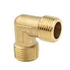 Easy to Use Brass Male Thread Elbow Connector for Oil free Air Compressor