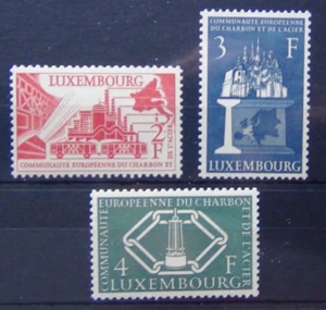 Luxembourg 1956 European Coal and Steel Community set MNH Cat £100+ - Picture 1 of 1