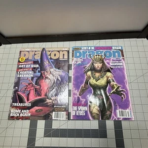 Dragon Magazine Lot Nov 2004 & Oct 2005 D&D Official Content Paizo Publishing - Picture 1 of 24