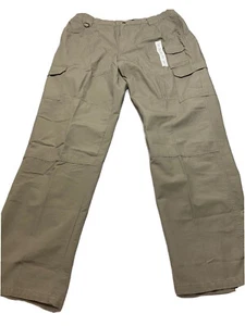 5.11 Tactical Series Khaki Cotton Pants RN 109614 7 Pockets Men’s Size 40/34 - Picture 1 of 7
