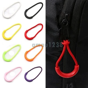 10x Zip Pull/Zipper Puller/Cord Pulls/Zipper Extension For Jacket/Backpack/Bag - Picture 1 of 16