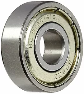 608ZZ 8x22x7 Shielded Greased Miniature Ball Bearings - Picture 1 of 3