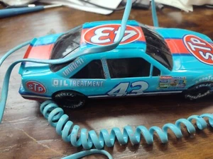 Vtg NASCAR #43 Richard Petty Blue & Red Landline Telephone! *Untested - Picture 1 of 4