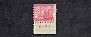 1932 U.S Commem 3c Arc and Dove Plt# Single Sc#736 M/NH/OG/Pristine^ - Picture 1 of 1