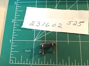 Vintage 925 Sterling Silver Log Sawhorse Charm - Picture 1 of 8