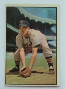 1953 Bowman Color #134 Johnny Pesky Red Sox - EXMINT - 