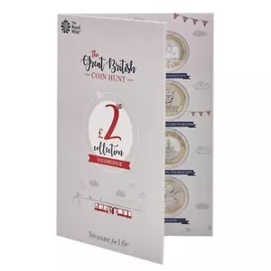 Two Pound The Great British Coin Hunt £2 Album - Volume 4 Folder Royal Mint - Picture 1 of 4