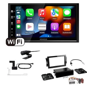 Kenwood Autoradio WiFi Apple CarPlay Android für Chrysler 300C 2004-2007 schwarz - Bild 1 von 6
