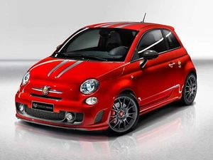 Fiat Abarth Twin Stripe Decal Kit 500 Abarth Tributo Ferrari Graphics Sticker... - Picture 1 of 2
