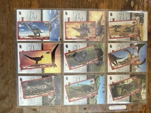 FULL COMPLETE SET- 2015 Dinosaurs Canvas Mini Extinction Red 150 Card SSP - Picture 1 of 17