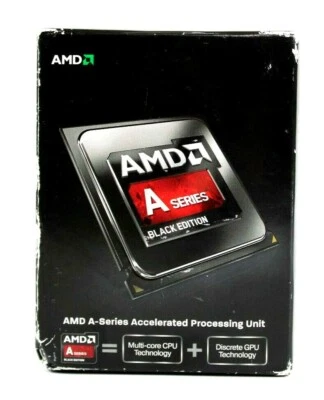 AMD A Series Black Edition A8-6600 660K Accelerated Processing Unit CPU New NOS - Image 1 of 4