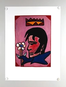 SIGNED Joe Light ELVIS "THE KING"  Litho Elvis 20/20 Past & Future  (SKU A04-Y) - Picture 1 of 6