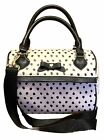 betsey johnson insulated lunch bag Tote Pink Black Purse Cooler Crossbody Now