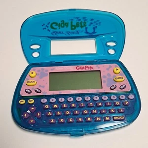 vintage 1997 Giga Pets Dear Diary Blue Digital Pet Journal Tiger Electronics 90s - Picture 1 of 20