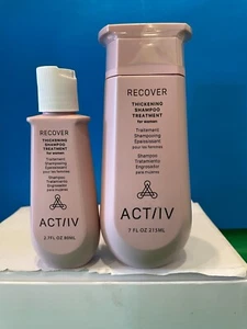 Actiiv Recover Thickening Shampoo Treatment For Women (Select Size) Authentic - Picture 1 of 1