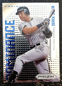 DEREK JETER 2012 PRIZM 1st YEAR - DOMINANCE INSERT HOF NM or better