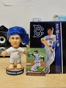 Fransisco Alvarez "El Troll" Brooklyn Cyclones Bobblehead w Topps Now Senga Card - Picture 1 of 11