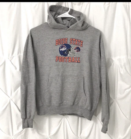 Boise State Broncos State logo Hoodie Sweatshirt youth size 10/12 medium Cover
