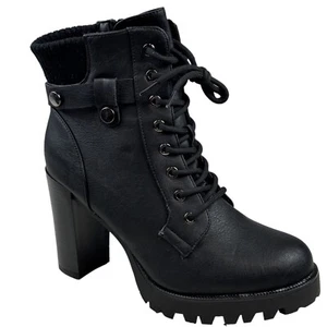 Dream Pairs Women's 11 Ankle Boots Zipper Chunk Heel Booties - Bild 1 von 12