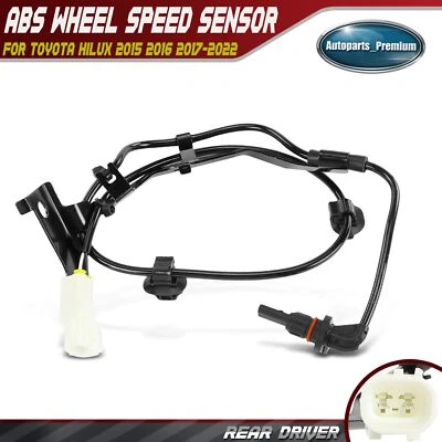 Sensor de velocidad de rueda ABS conductor trasero izquierdo para Toyota Hilux 2015-2022 895460K240 Foto 1 de 4