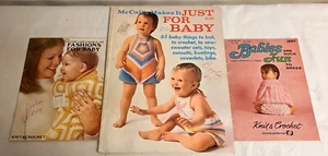 McCalls Makes It Just For Baby ~ Knit & Crochet Fashions for Baby Estate Sale! - Picture 1 of 2