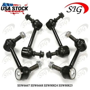 Kit de 4 piezas de eslabones de barra estabilizadora delantera y trasera izquierda y derecha Oldsmobile Bravada 2004 - Imagen 1 de 4