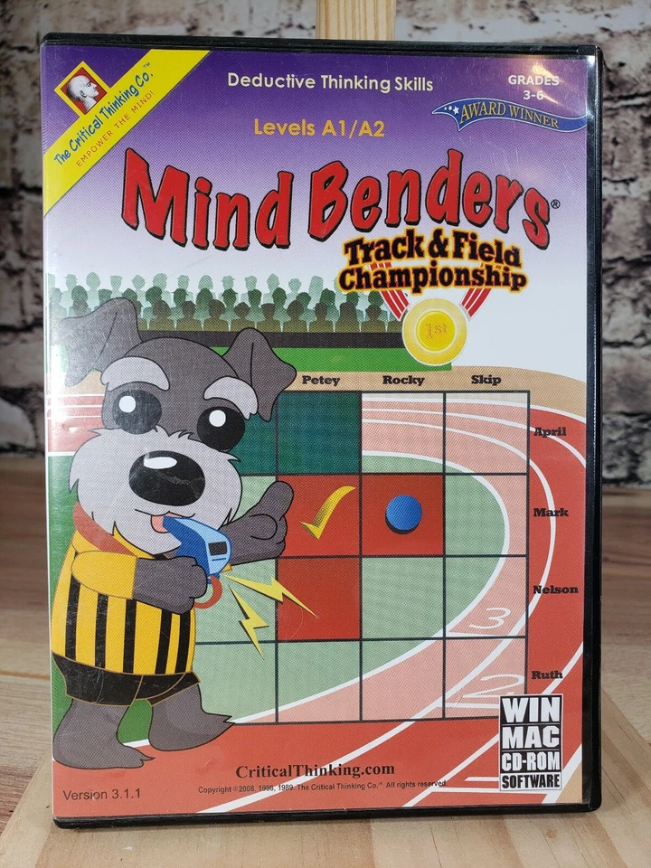 MIND BENDERS: TRACK & FIELD CHAMPIONSHIP, LEVELS A1/A2, GRADES By Critical - Image 1 of 2