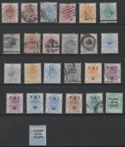 Orange River Colony MH / Used Collection 25 Different Cat Val $147.70 - Picture 1 of 2