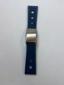 Pulsera de caucho Breitling Ocean Racer azul ¡AMADO! Ver fotos - A12 - Imagen 1 de 11