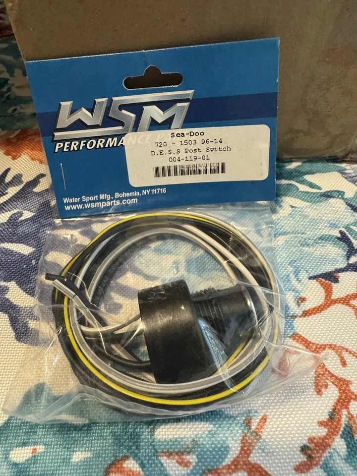 Interruptor de apagado WSM - Sea-Doo | 004-119-01 Foto 1 de 1