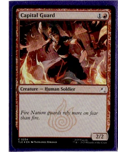 Capital Guard - Foil - 0234 - MTG X Avatar The Last Airbender - Picture 1 of 1
