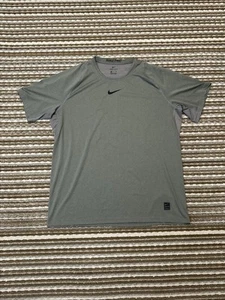 Nike Pro Herren Dri-FIT Trainingsshirt grau Center Swoosh Herren Gr. 2XL XXL belüftet - Bild 1 von 15