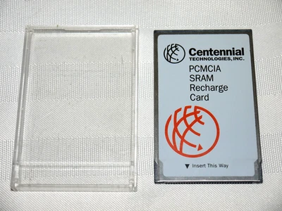 Centennial PCMCIA Card SR01M-15-10191-01 12197 354 SRAM Alesis QSR Pfaff - Image 1 of 3