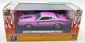 2010 M2 Machines 1:64 Auto Drivers  1971 Dodge Charger R/T. Pink - Picture 1 of 6
