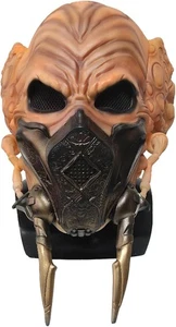 Maschera viso completa Plo Koon maschera realistica in lattice per Halloween carnevale cosplay - Foto 1 di 5