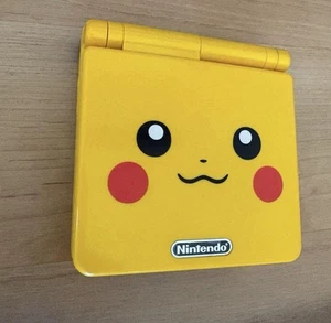 Nintendo Game Boy Advance SP Console Pikachu Edition Yellow Pokemon - Picture 1 of 8