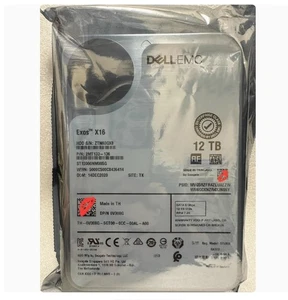 1Pcs 12T SATA hard drive ST12000NM005G 0V308G EMC EXOS X16 mechanical hard drive - Afbeelding 1 van 5