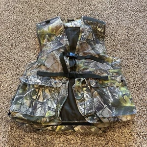 Chaleco de caza Fieldline Fusion 3-D camuflaje pavo con asiento y bolsillos XL-2XL - Imagen 1 de 15