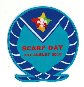 PARCHE RECUERDO OFICIAL SCOUTS OF AUSTRALIA - SCOUT SCARF DAY 2019 - Imagen 1 de 2