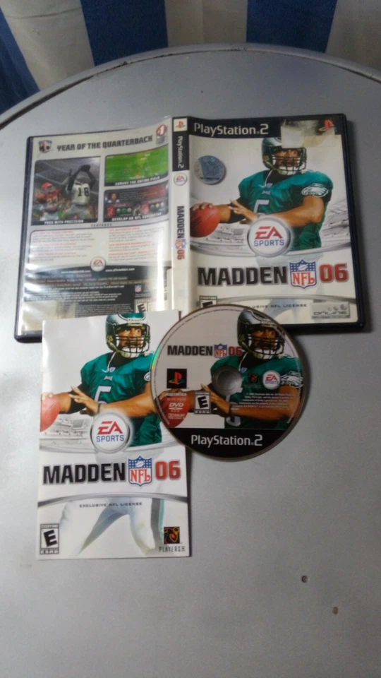 Madden 06 NFL Football americano ps2 playstation 2 giochi Ntsc Usa - Immagine 1 di 1