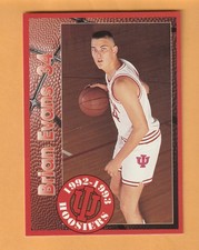 Brian Evans Indiana Hoosiers 1992-93 Card #3 Terre Haute IN 8Y