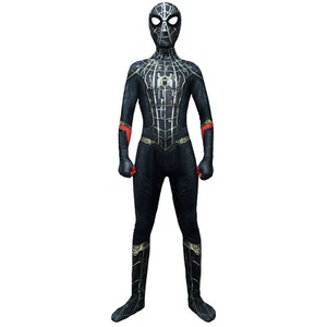 Spiderman 3 Kostüm Kinder Erwachsene Venom Karneval Marvel Spielanzug Cosplay AA - Bild 1 von 13