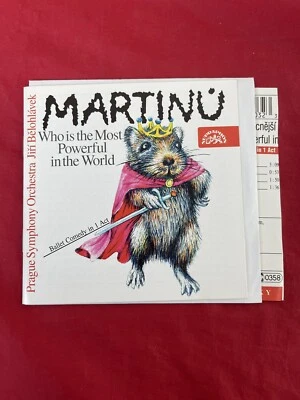Bohuslav Martinu Who Is The Most Powerful Belohlavek Prague Symph Classical CD - Image 1 of 4