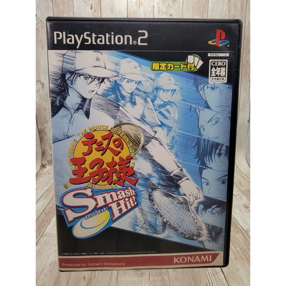 Prince of Tennis Smash Hit PlayStation 2 Japan Version Import PS2 US Seller - Image 1 of 4