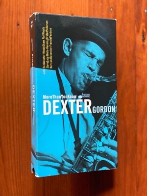 Jazz Lovers! Sax! - Dexter Gordon: More Than You Know - VHS - RARE - Image 1 of 4