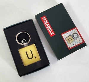 Scrabble Schlüsselanhänger Buchstabe U Designed By Wild & Wolf Official 2012, Keychain - Bild 1 von 4