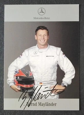 2998 Bernd Mayländer 2005 DTM Autogrammkarte Autograph AK Druck - Bild 1 von 2