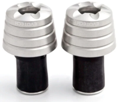 Contrappesi Manubrio Ergal Evotech per Ducati Monster S2R 2005 2006 2007 2008 - Immagine 1 di 4